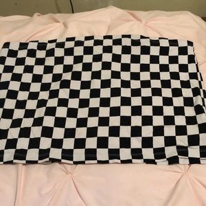 Forever21 checkerboard tube top